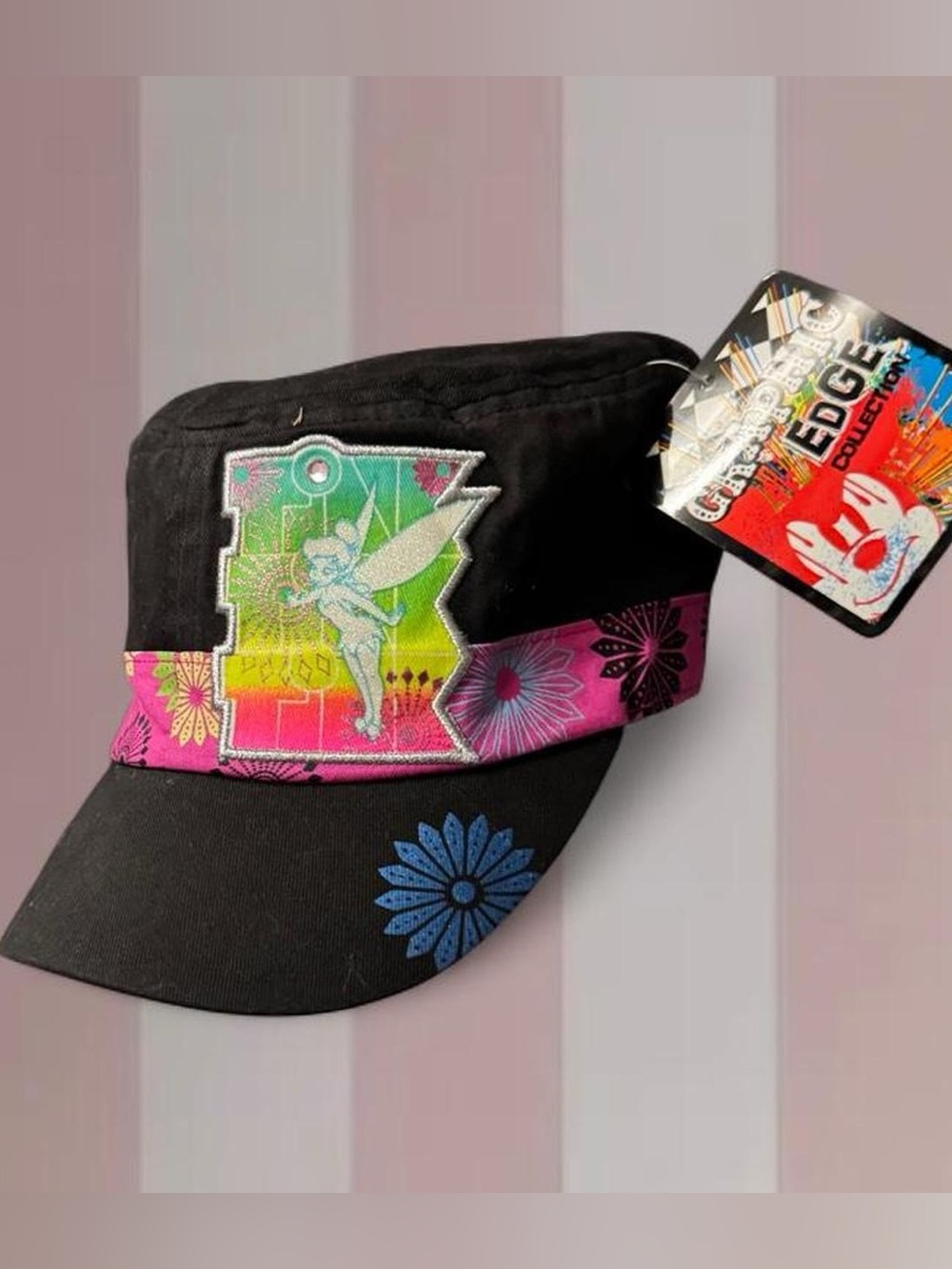 Tinkerbell Disney Vintage Y2K NWT Cabby Hat